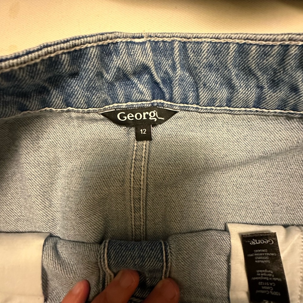 NWOT GEORGE Denim Skirt - Picture 2 of 3